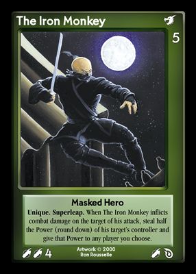 Shadowfist The Iron Monkey - Year of the Dragon