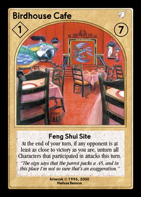 Shadowfist Birdhouse Cafe - Year of the Dragon