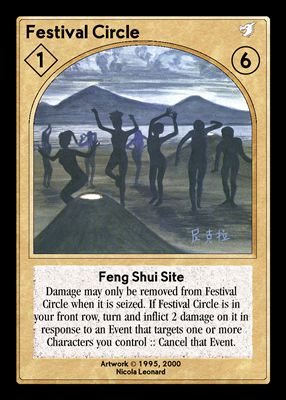 Shadowfist Festival Circle - Year of the Dragon