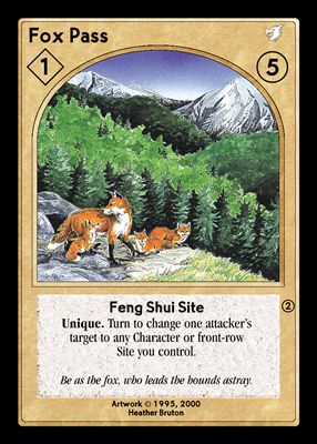 Shadowfist Fox Pass - Year of the Dragon