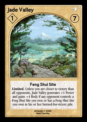 Shadowfist Jade Valley - Year of the Dragon