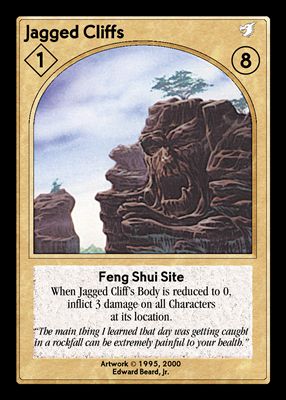 Shadowfist Jagged Cliffs - Year of the Dragon