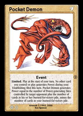 Shadowfist Pocket Demon - Year of the Dragon