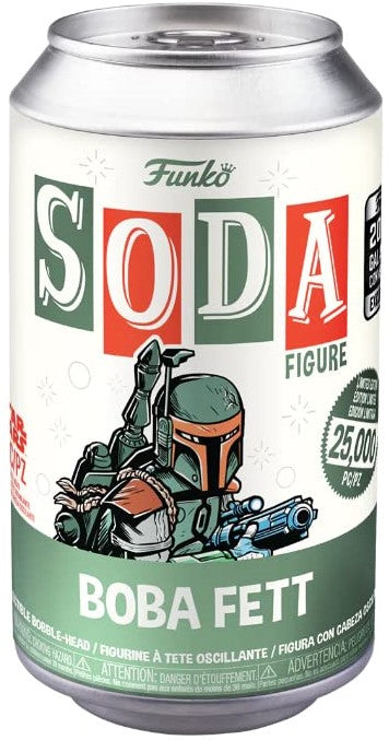 Pop! Soda | Boba Fett (25,000) (Sealed Can, Chance at Chase) [Galactic Con] - [NIP] | The Nerd Merchant