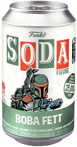 Funko Soda | Boba Fett (25,000) (Sealed Can, Chance at Chase) [Galactic Con] - [NIP] | The Nerd Merchant