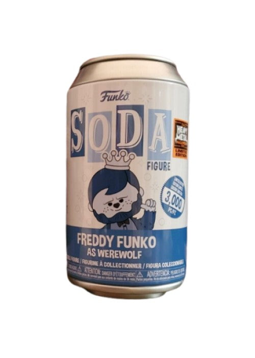 Funko Soda | Freddy Funko as Werewolf (Moonlight) (Sealed Can) - [NIP] | The Nerd Merchant