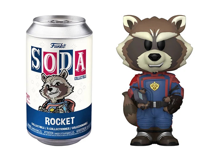 Funko Soda | Rocket (Opened Can) - GOTG Vol. 3 - [EUC]