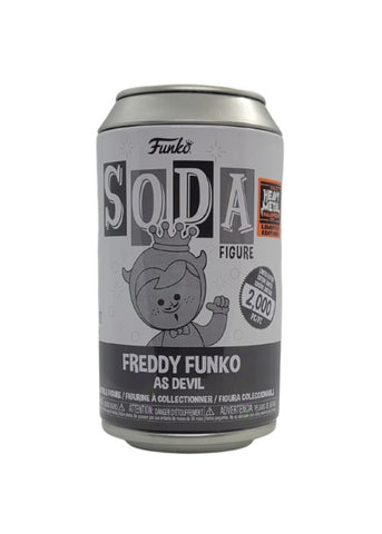 Funko Soda | Freddy Funko as Devil (Stone) (Sealed Can) - [NIP] | The Nerd Merchant