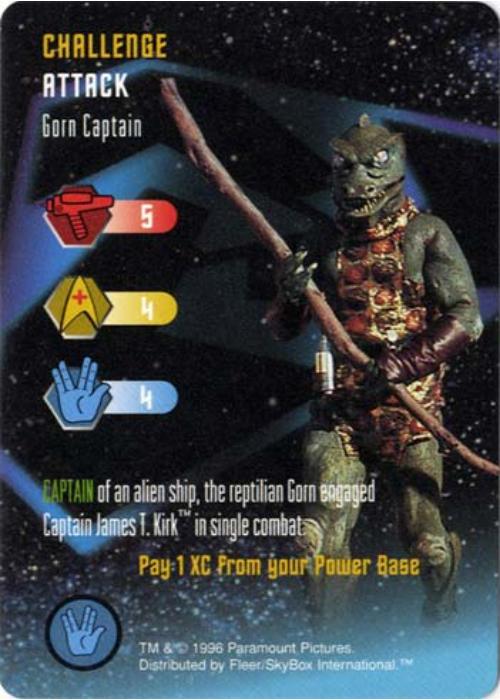 Star Trek TCG | Gorn Captain [Challenge]  - Promo Cards | The Nerd Merchant