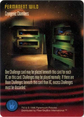 Star Trek TCG | Cryogenic Chambers [Permanent Wild]  - Promo Cards | The Nerd Merchant