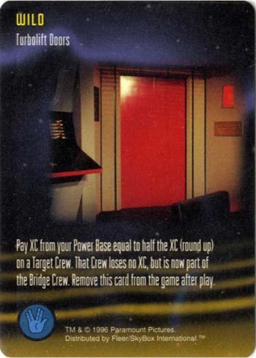 Star Trek TCG | Turbolift Doors [Wild]  - Promo Cards | The Nerd Merchant