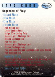 Star Trek TCG | Info Card - Premiere Set | The Nerd Merchant