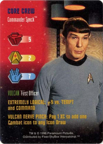 Star Trek TCG | Commander Spock [Core Crew] - Premiere Set | The Nerd Merchant