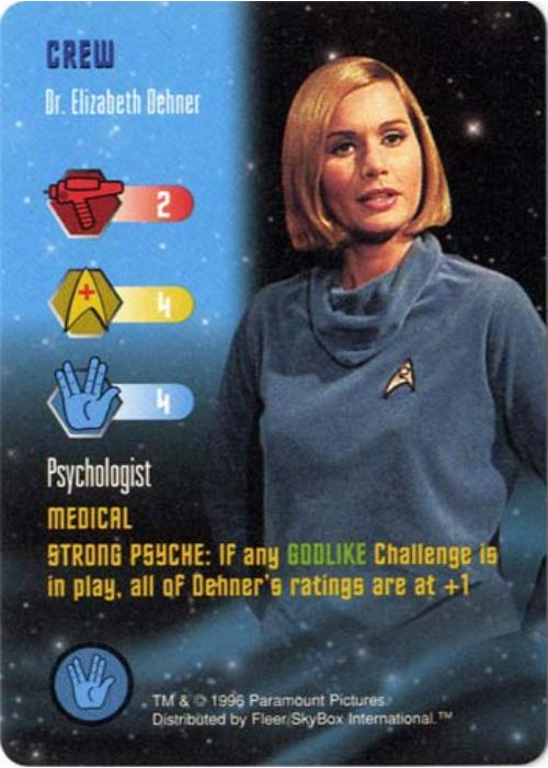 Star Trek TCG | Dr. Elizabeth Dehner [Crew] - Premiere Set | The Nerd Merchant