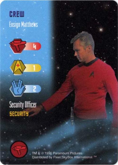 Star Trek TCG | Ensign Matthews [Crew] - Premiere Set | The Nerd Merchant
