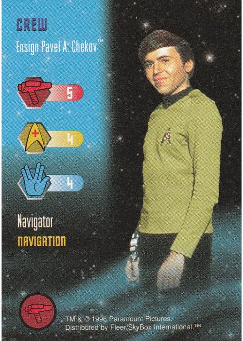 Star Trek TCG | Ensign Pavel A. Chekov [Crew] - Premiere Set | The Nerd Merchant