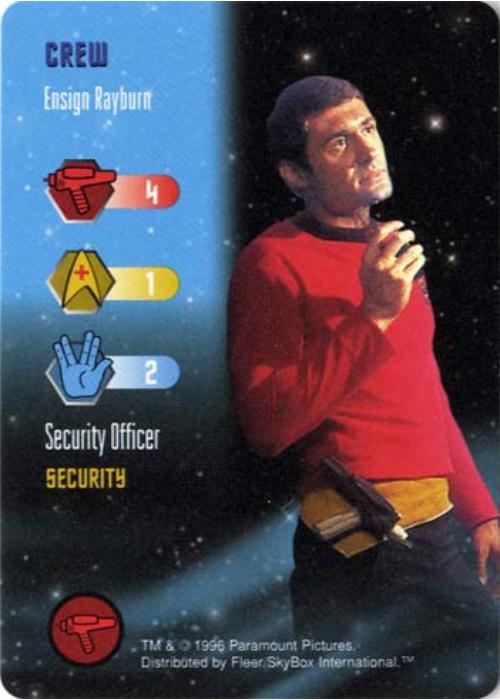 Star Trek TCG | Ensign Rayburn [Crew] - Premiere Set | The Nerd Merchant