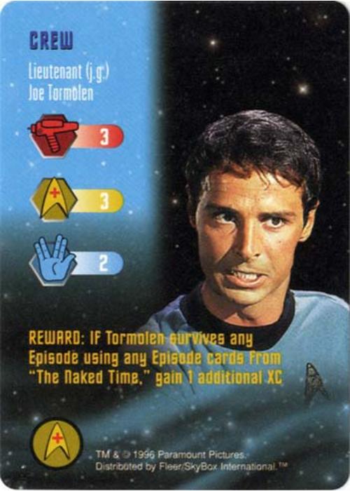 Star Trek TCG | Lieutenant (j.g.) Joe Tormolen [Crew] - Premiere Set | The Nerd Merchant