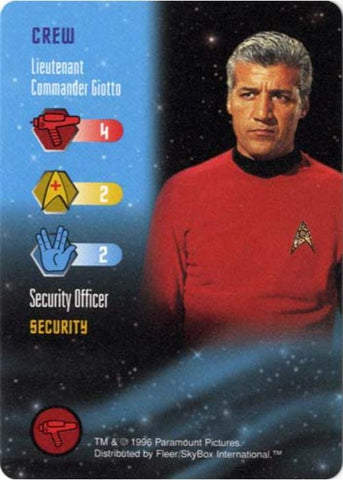 Star Trek TCG | Lieutenant Commander Giotto [Crew] - Premiere Set | The Nerd Merchant