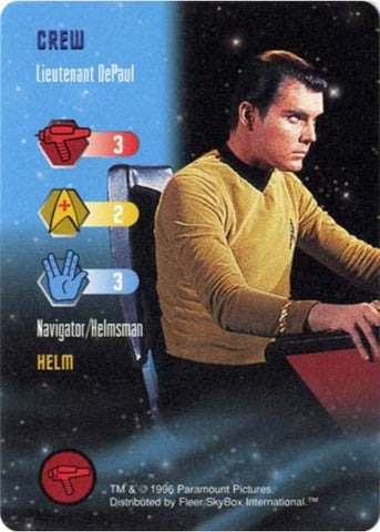 Star Trek TCG | Lieutenant DePaul [Crew] - Premiere Set | The Nerd Merchant