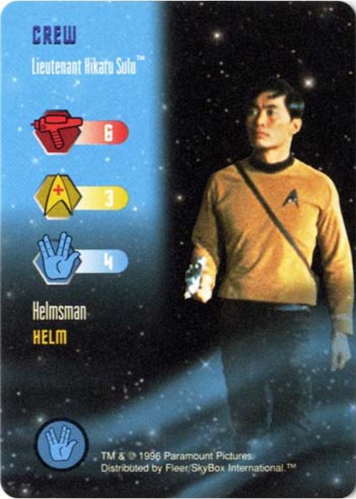 Star Trek TCG | Lieutenant Hikaru Sulu [Crew] - Premiere Set | The Nerd Merchant
