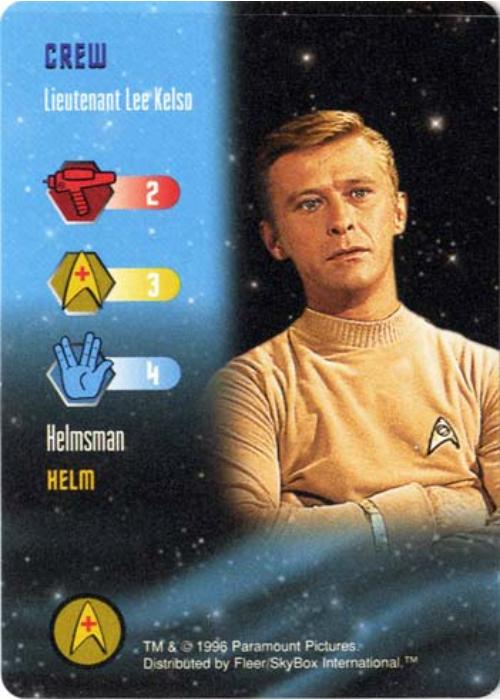 Star Trek TCG | Lieutenant Lee Kelso [Crew] - Premiere Set | The Nerd Merchant