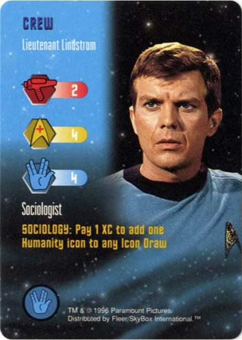 Star Trek TCG | Lieutenant Lindstrom [Crew] - Premiere Set | The Nerd Merchant