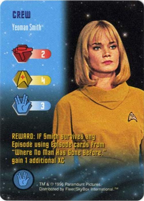 Star Trek TCG | Yeoman Smith [Crew] - Premiere Set | The Nerd Merchant