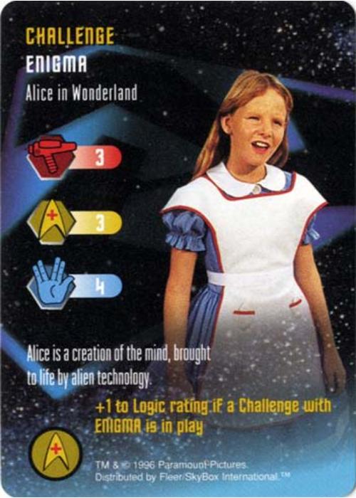 Star Trek TCG | Alice in Wonderland [Challenge] - Premiere Set | The Nerd Merchant
