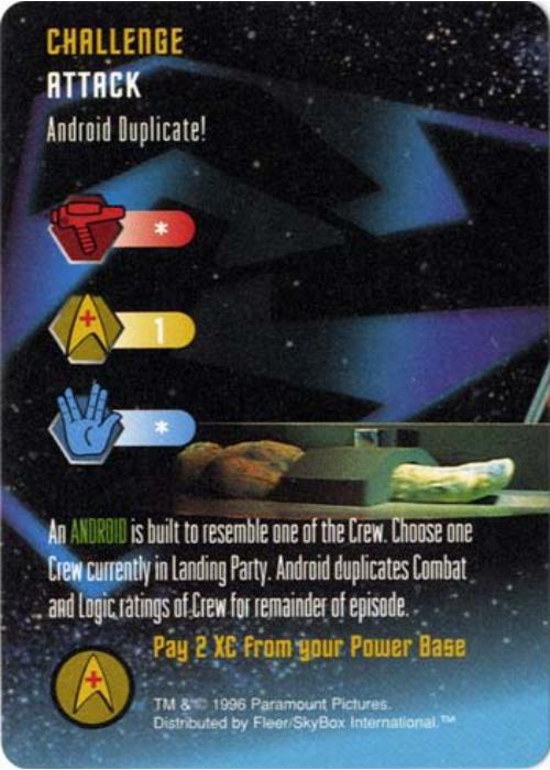 Star Trek TCG | Android Duplicate! [Challenge] - Premiere Set | The Nerd Merchant