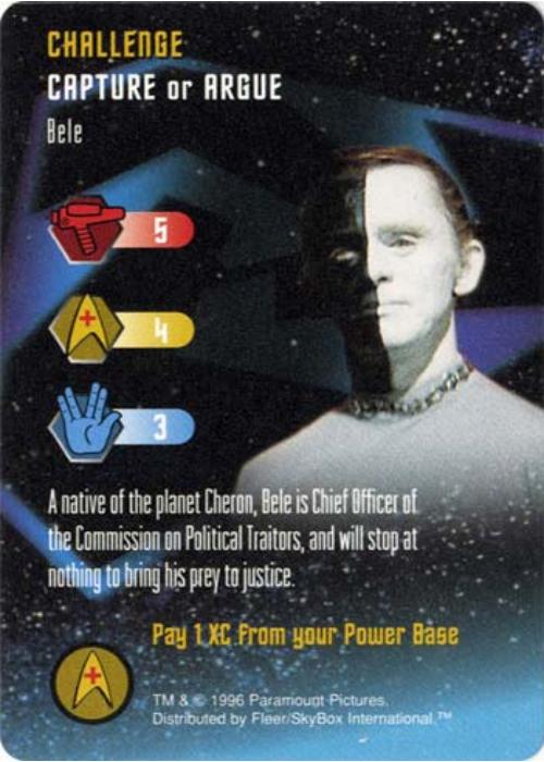 Star Trek TCG | Bele [Challenge] - Premiere Set | The Nerd Merchant