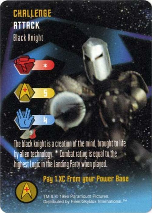 Star Trek TCG | Black Knight [Challenge] - Premiere Set | The Nerd Merchant