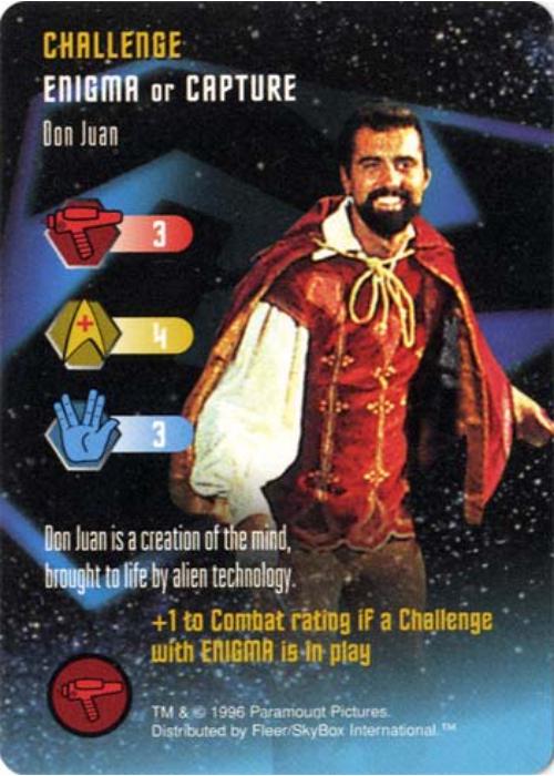 Star Trek TCG | Don Juan [Challenge] - Premiere Set | The Nerd Merchant