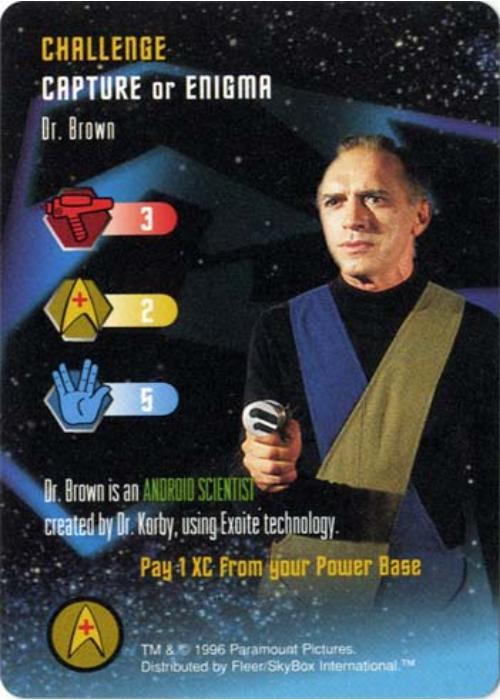 Star Trek TCG | Dr. Brown [Challenge] - Premiere Set | The Nerd Merchant