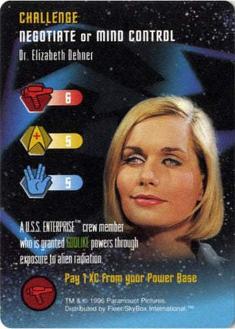 Star Trek TCG | Dr. Elizabeth Dehner [Challenge] - Premiere Set | The Nerd Merchant