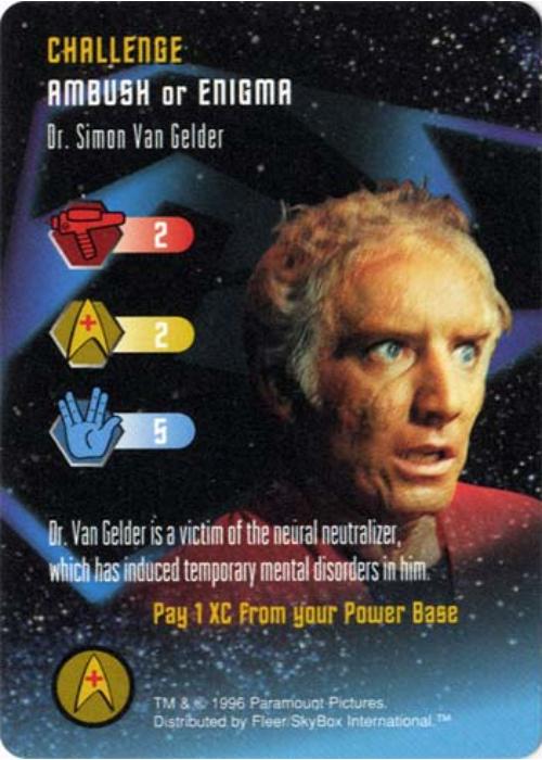 Star Trek TCG | Dr. Simon Van Gelder [Challenge] - Premiere Set | The Nerd Merchant