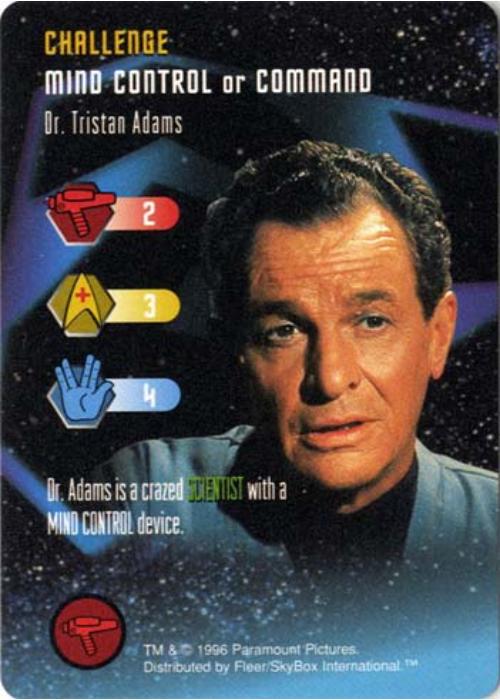 Star Trek TCG | Dr. Tristan Adams [Challenge] - Premiere Set | The Nerd Merchant