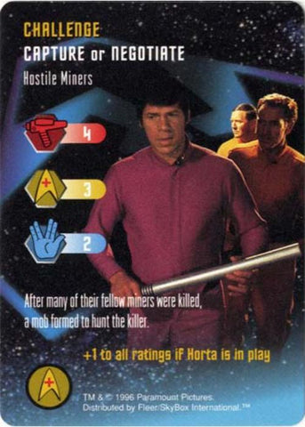 Star Trek TCG | Hostile Miners [Challenge] - Premiere Set | The Nerd Merchant