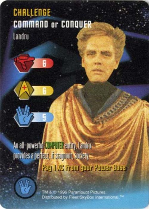 Star Trek TCG | Landru [Challenge] - Premiere Set | The Nerd Merchant