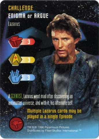 Star Trek TCG | Lazarus [Challenge] - Premiere Set | The Nerd Merchant