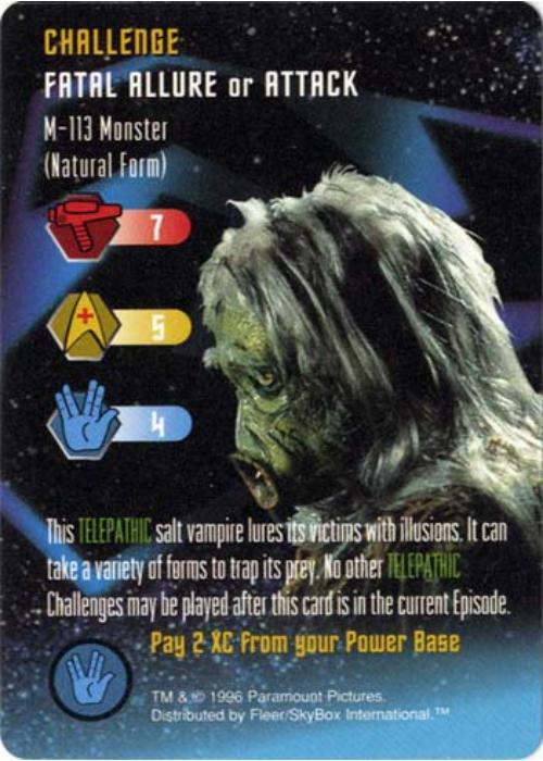 Star Trek TCG | M-113 Monster (Natural Form) [Challenge] - Premiere Set | The Nerd Merchant