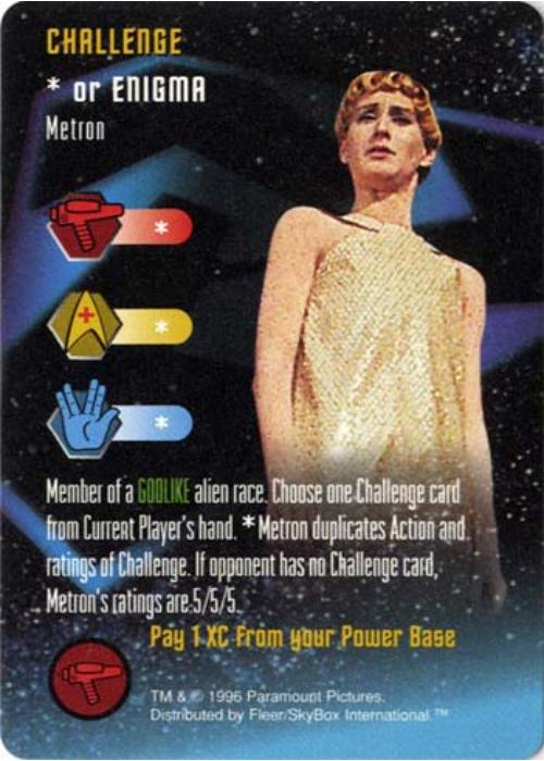 Star Trek TCG | Metron [Challenge] - Premiere Set | The Nerd Merchant