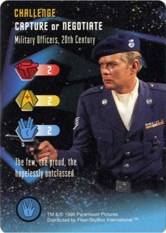 Star Trek TCG | Military Officers, 20th Century [Challenge] - Premiere Set | The Nerd Merchant