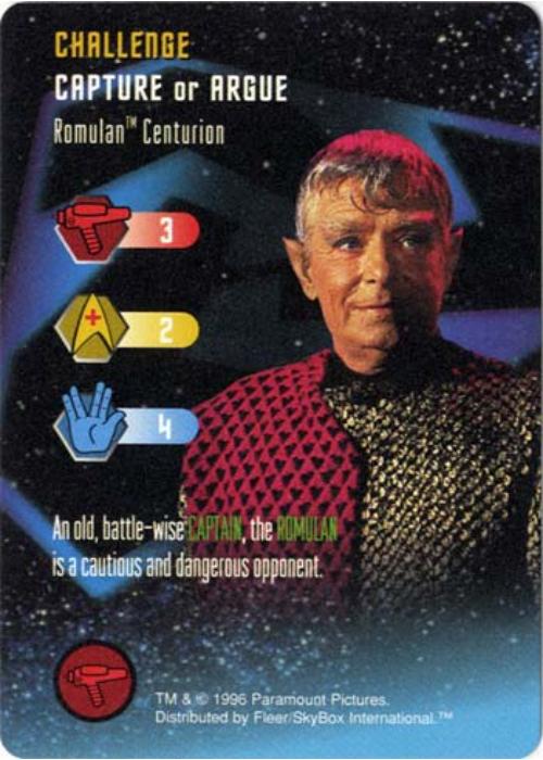 Star Trek TCG | Romulan Centurion [Challenge] - Premiere Set | The Nerd Merchant