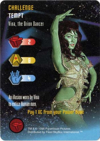 Star Trek TCG | Vina, the Orion Dancer [Challenge] - Premiere Set | The Nerd Merchant