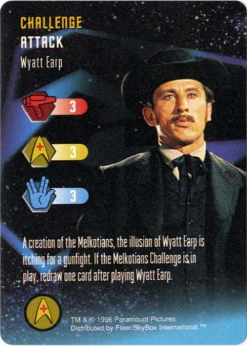 Star Trek TCG | Wyatt Earp [Challenge] - Premiere Set | The Nerd Merchant