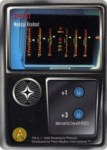 Star Trek TCG | Medical Readout [Effect] - Premiere Set | The Nerd Merchant