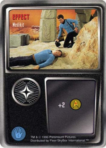 Star Trek TCG | Medikit (Logic) [Effect] - Premiere Set | The Nerd Merchant