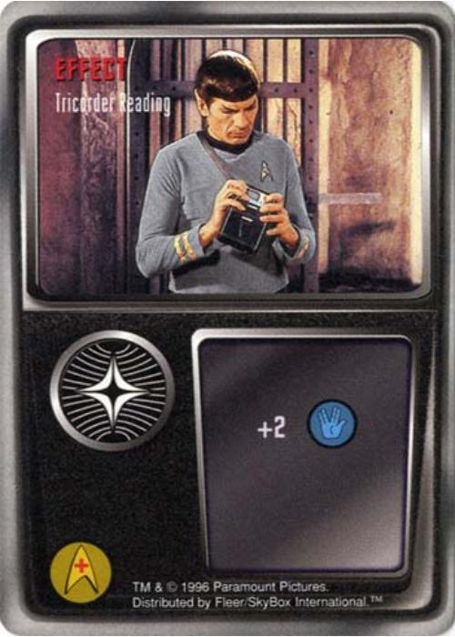 Star Trek TCG | Tricorder Reading (Humanity) [Effect] - Premiere Set | The Nerd Merchant