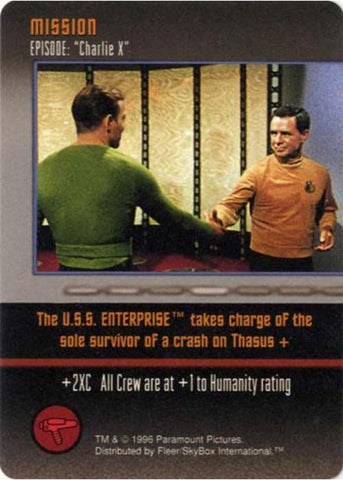 Star Trek TCG | Charlie X [Mission] - Premiere Set | The Nerd Merchant